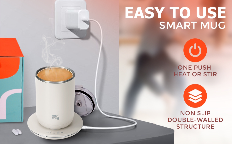 Smart Coffee Mug Stirring Heating