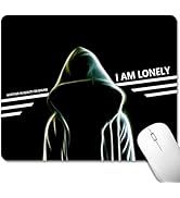 ALILANG Mouse Pad, Premium-Textured Mouse Mat, Easy Gliding Waterproof Mousepad with Stitched Edg...