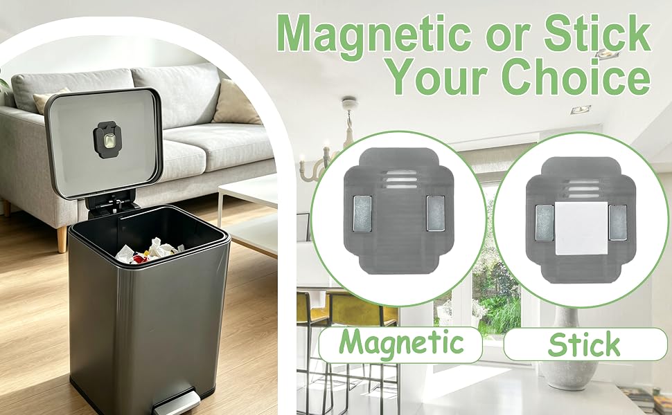Magnetic or Stick