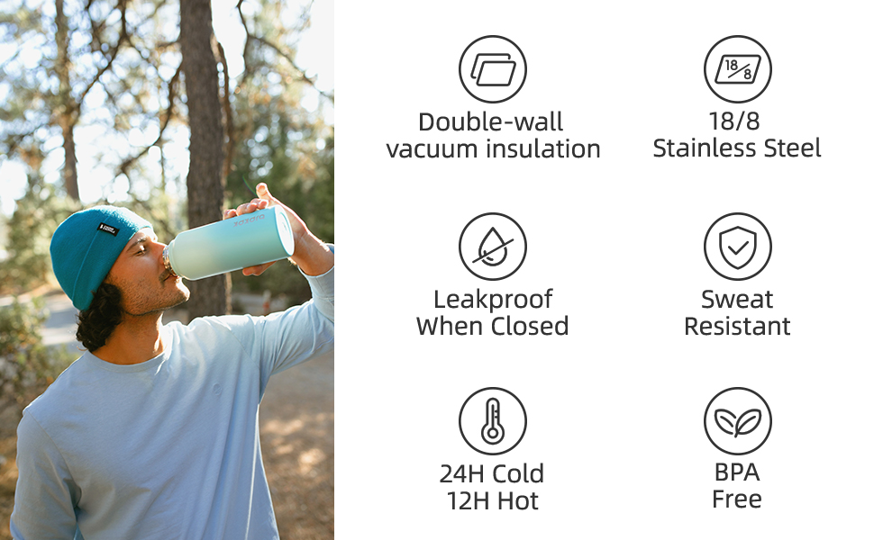 BJPKPK Insulated water bottles