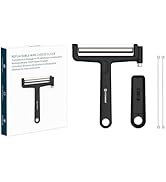 KITCHENDAO Replaceable Wire Cheese Slicer Cutter, 50% Stronger Wires with 2nd Gen Wire Fixing Mec...