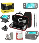 Switch Lite Case 16-in-1 Accessories Bundle for Nintendo Switch Lite (2019) | Carrying Case,TPU C...