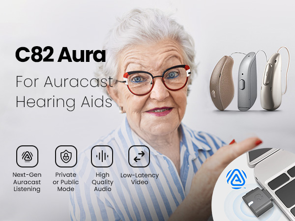 C82 Aura Auracast Transmitter