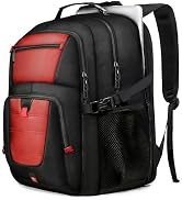 JARWAM 17.3 Inch Laptop Backpack with LifetimeWarranty, Extra Large TSA Friendly Travel Backpack ...