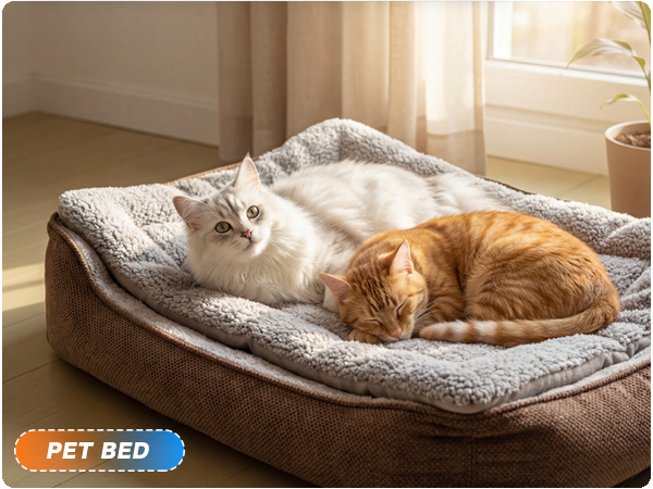 heated cat bed