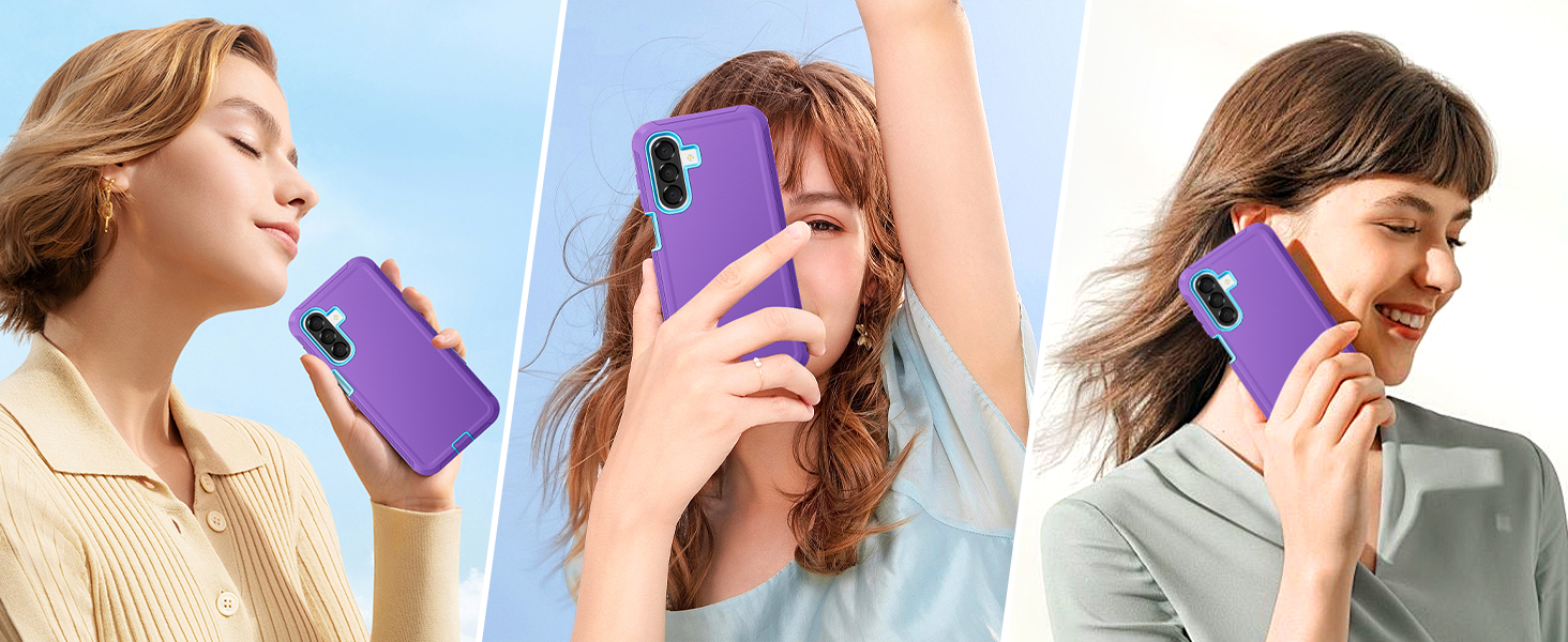 Samsung Galaxy A27 5G Phone Case, Heavy Duty Rugged & Dual-Layer Shockproof Dropproof Protection