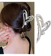 1Pcs Valentine's Day Hair Claw Clips Luxury Design Heart Hair Clips Exquisite Rhinestones Pearl C...