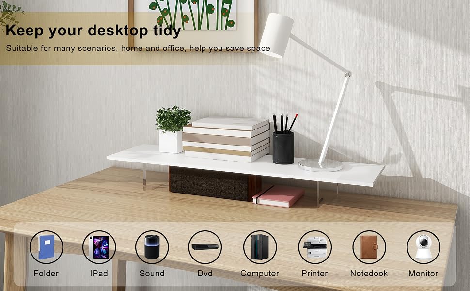 Display monitor stands in various application scenarios