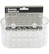 JOEY'Z Small Shower Caddy/Shower Basket/Bath Caddy Soap Holder with Suction Cups