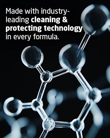 Made with industry-leading cleaning and protecting technology.