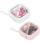 Hair Tie Organizer, Small Portable Hair Accessories Storage Can Be Stackable Or Hung On The Wall,...