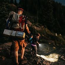 Hiking flashlight