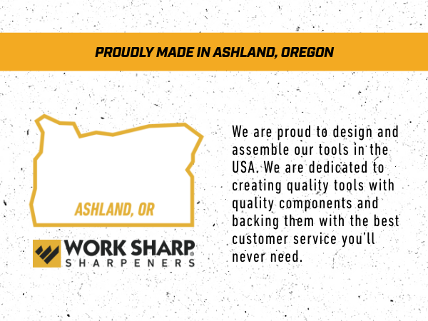 Proudly made in Ashland, Oregon