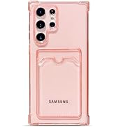Tuokiou for Samsung Galaxy S25 Ultra Case,Clear Protective Card Slot,Slim Fit Drop Resistant Soft...