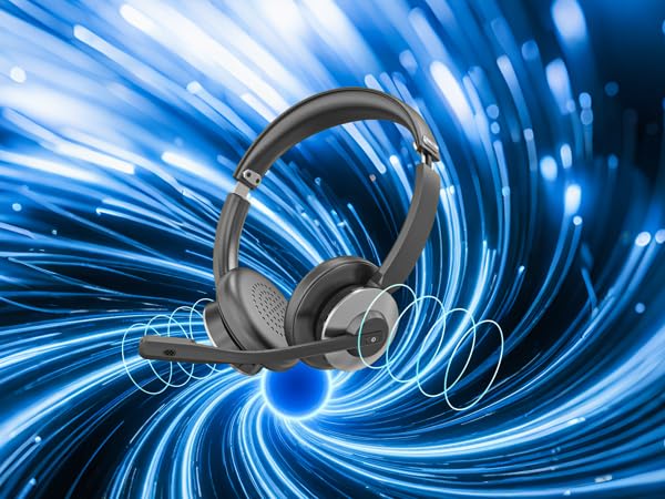 noise cancelling headphones with mic