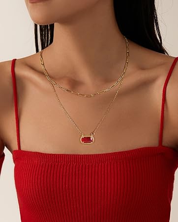 red necklace