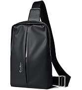 FSD.WG sling Backpack for Men Chest Bag Crossbody Shoulder Bags Travel Bag Purse for Men with Wat...