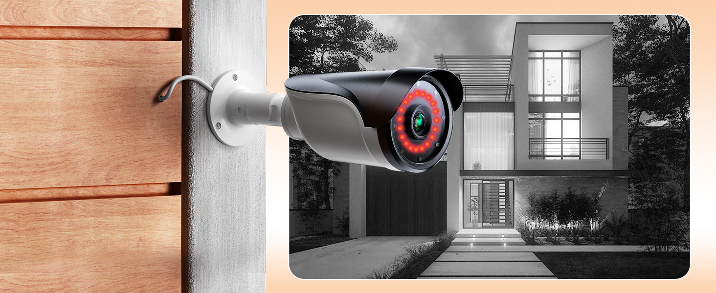 IR night version security camera