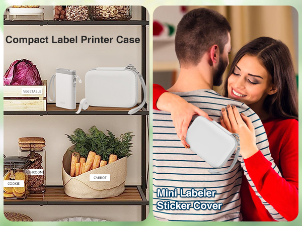 mini label sticker case