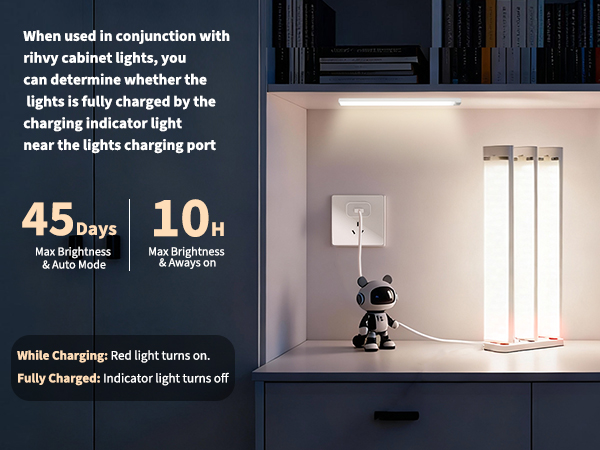 lamp with charging station