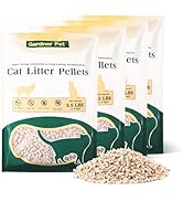Gardner Pet Cat Litter Pellets Works in Double-Layer Litter Boxes Natural Mineral Formula with Od...