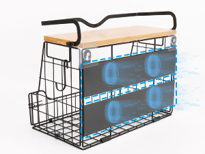Spices Snacks Condiments Rack