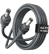 6.6FT 16AWG 100W DC to DC Power Cable for Starlink Mini Charging Cables with Double Layers Waterp...