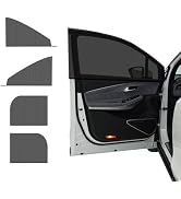 Ohleats 4PCS Car Window Shades, Heat & UV Block Mesh Cover, SUV | Breathable Double-Layer Mesh, E...