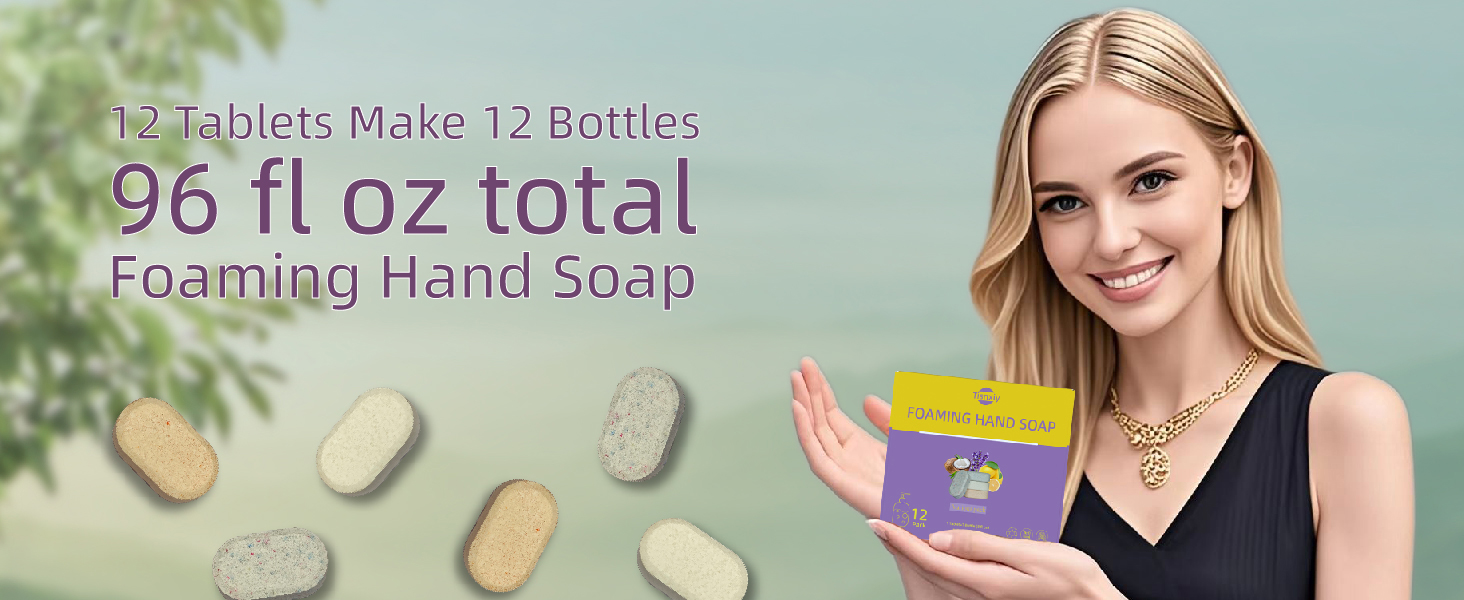 foaming hand soap refills tablets
