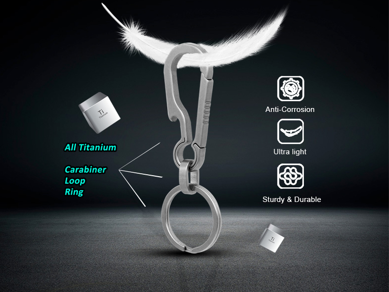 titanium keychain