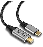 Answin USB C to Mini DisplayPort, 6Ft 4K@60Hz Thunderbolt 3 to Mini Displayport Cable Compatible ...
