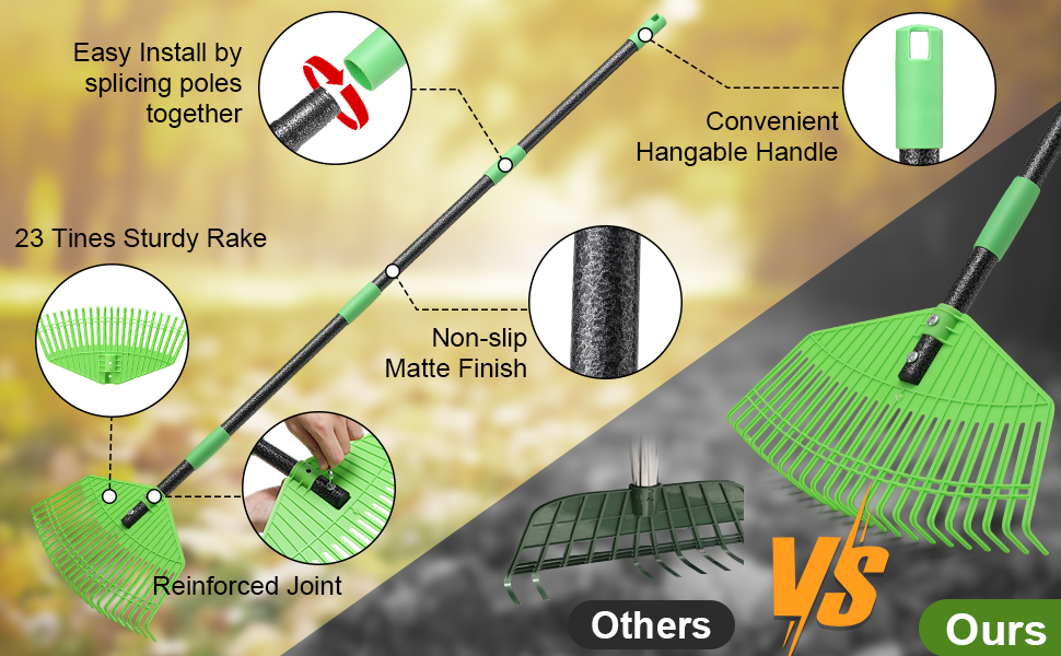 garden rake heavy duty