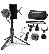 Lume Cube Mobile Creator Kit 2.0 - Portable Cordless Light with Adjustable Tripod Stand, Phone Ho...