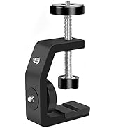 UTEBIT Universal C-Clamp with 1/4" Thread Hole Heavy Duty Aluminum Clamps 2.36 Inch for Desktop M...