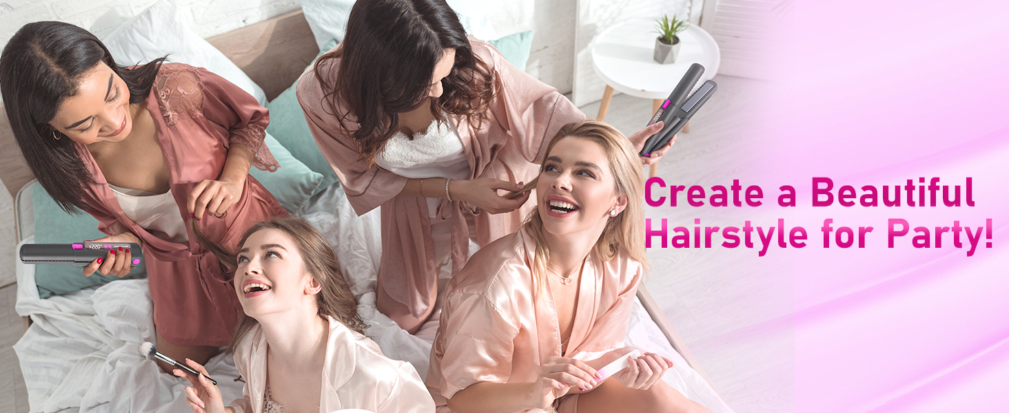 Cordless Hair Straightener