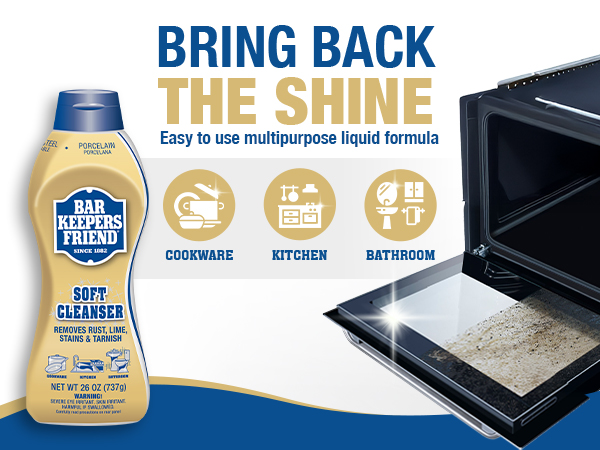 Bring back the shine cookware kitchen bathroom