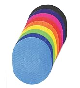 RightCare CGM Adhesive Patch, Universal (25-Pack), Covered Oval, Multicolor Assortment, Bag of 25...