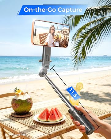 Magnetic Mini Tripod Selfie Stick for iPhone