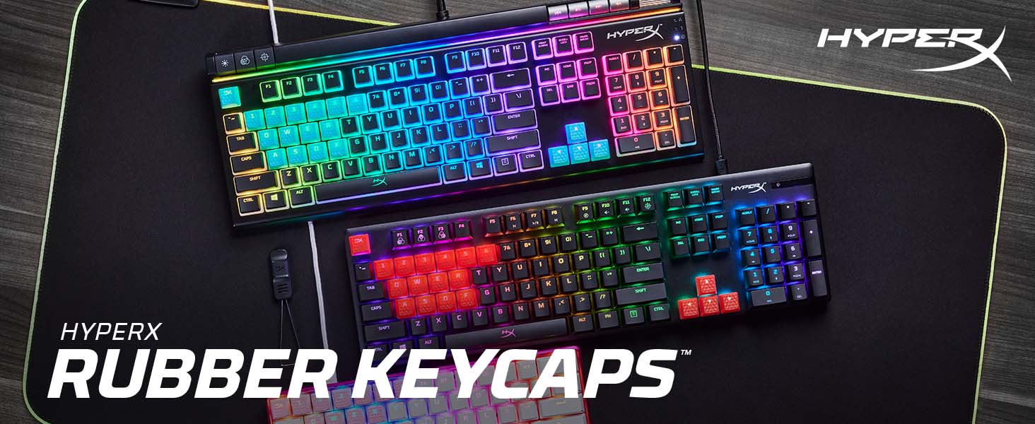 hyperx rubber keycaps