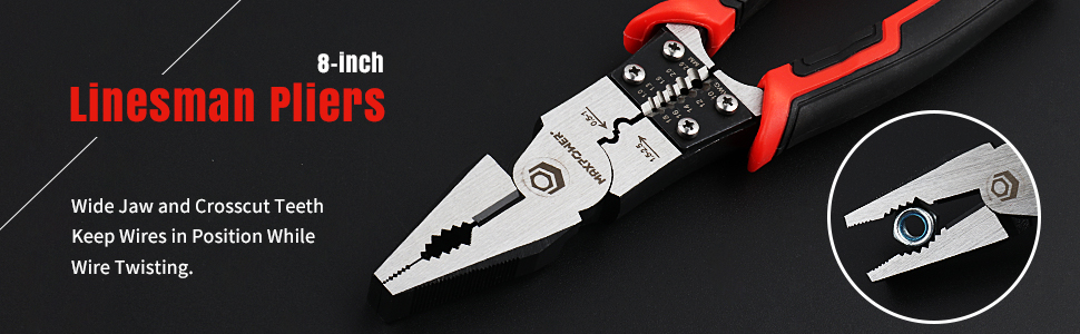 linesman pliers 8 inch