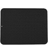 Large Dish Drying Mat, Multiple Usage Silicone Mats for Multiple Usage, Drying Mat for Kitchen Co...
