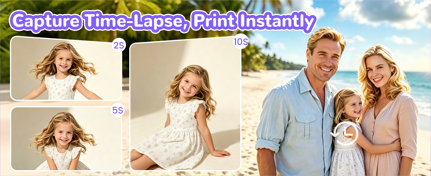 kids instant print camera