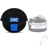 JJC Water Resistant Neoprene Camera Lens Pouch Case, Fold-Over Lens Bag for Mirrorless Lenses Up ...