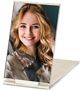 MIRRORNOVA Folding Mirror,Compact Ultra-Slim Small Portable Travel Size Makeup Mirror,Aluminum Sh...