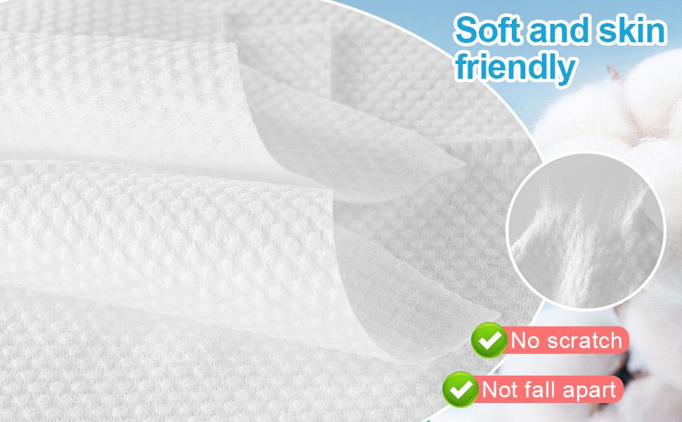 VinTS dry and wet use facial towel