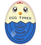 Lasubst Egg Timer for Boiling Eggs that Changes Color When Done, Blue