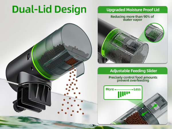 freesea aquarium automatic fish feeder