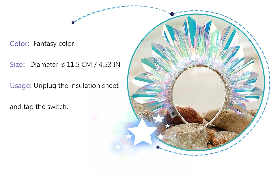 glow in the dark hair accessories light up jewelry led jewelry led rave accessories