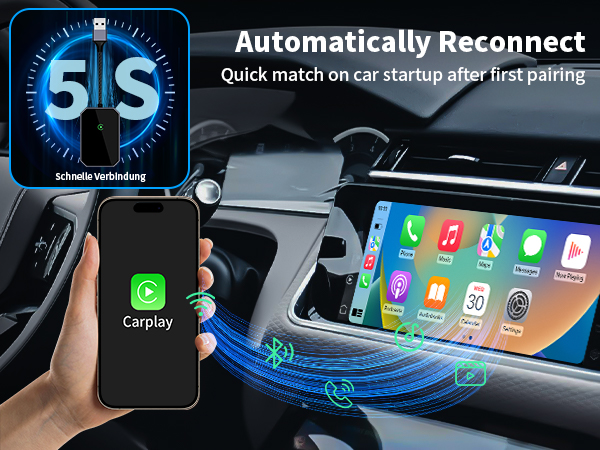 bluetooth apple carplay adapter
