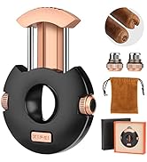 XIFEI Cigar Cutter V-Cut Guillotine Stainless Steel Scissors Cigars Clippers Sharp Blade Built-in...
